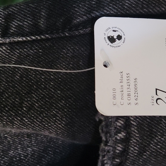 Free People Rockin' Black Jean's - Picture 5 of 9